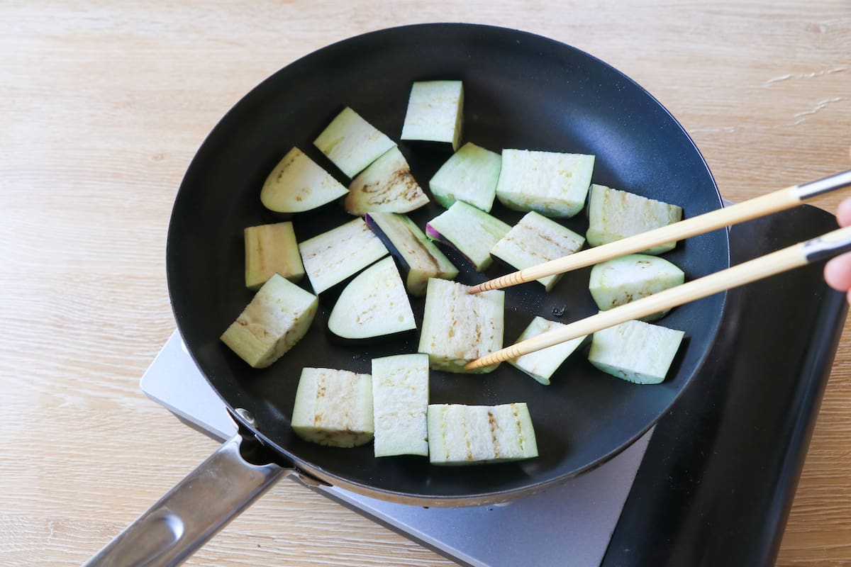 甘辛なすちりめん