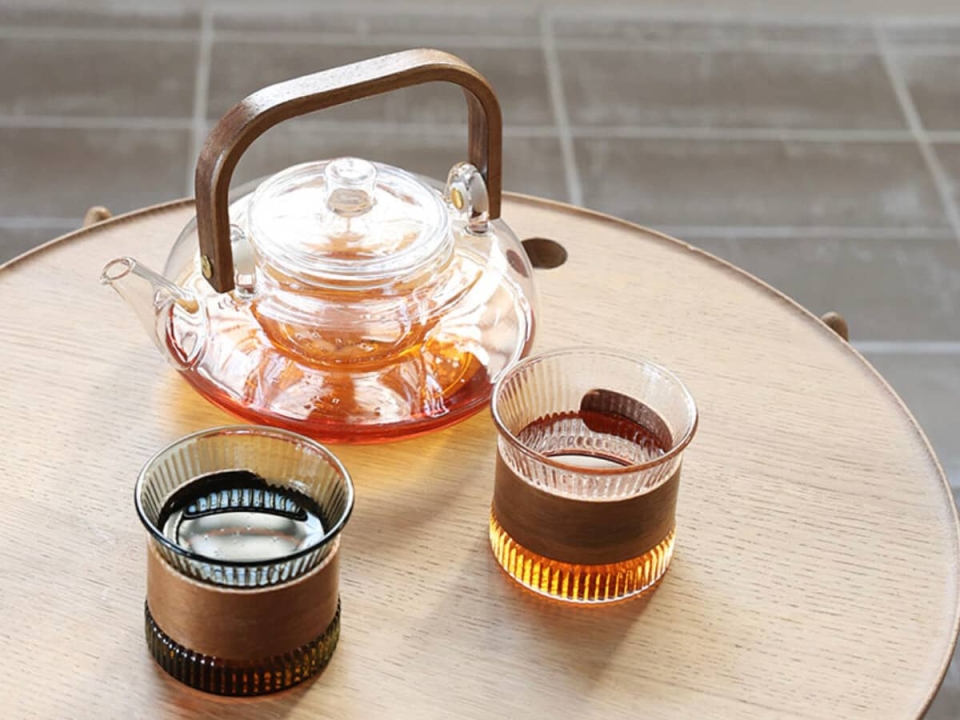 1日5分のご褒美。「ガラスのティーポット＆カップ」で整うお茶時間