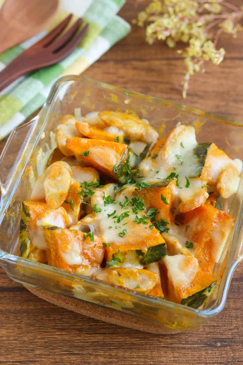 管理栄養士ゆきぼむさんのレシピウインナーとかぼちゃのマヨチーズ焼き