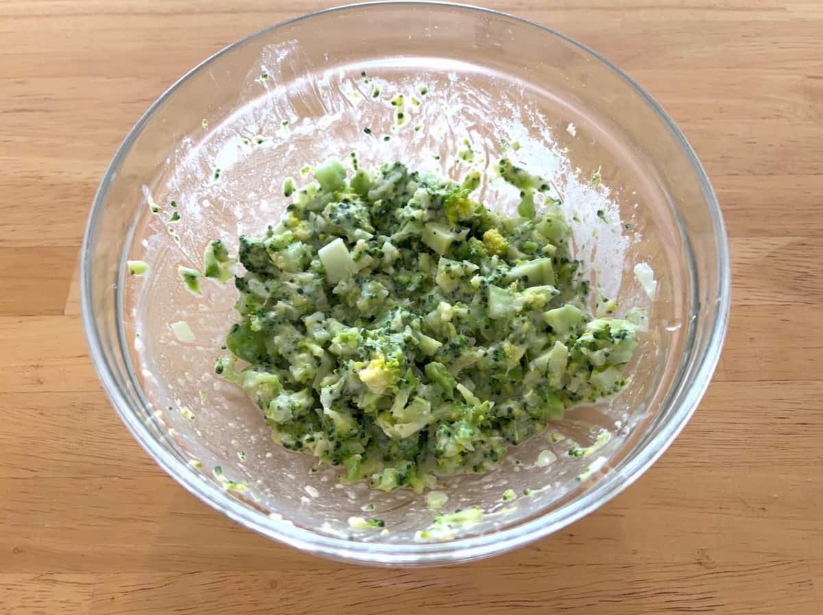 ブロッコリーチヂミ