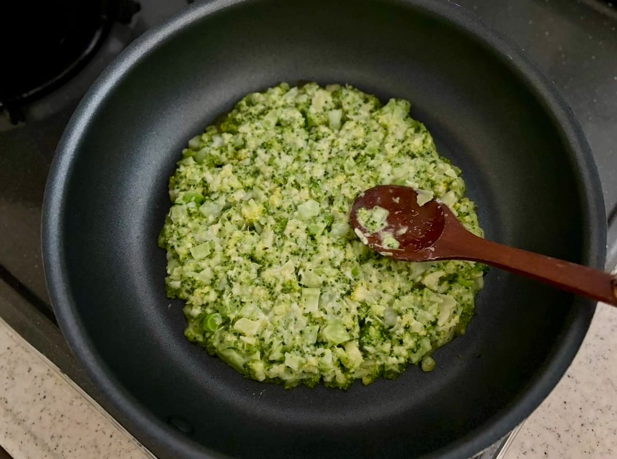 ブロッコリーチヂミ