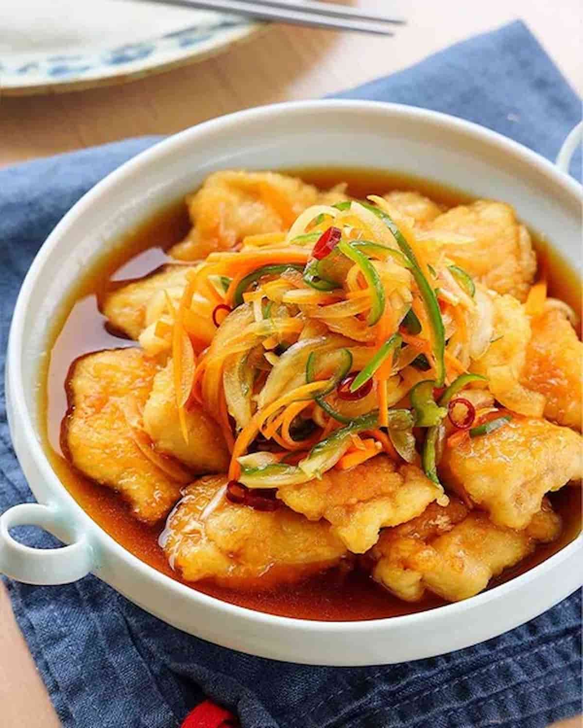 Mizukiさん 鶏むね肉の南蛮漬け