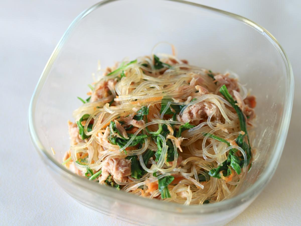 「和風ツナ春雨」レシピ