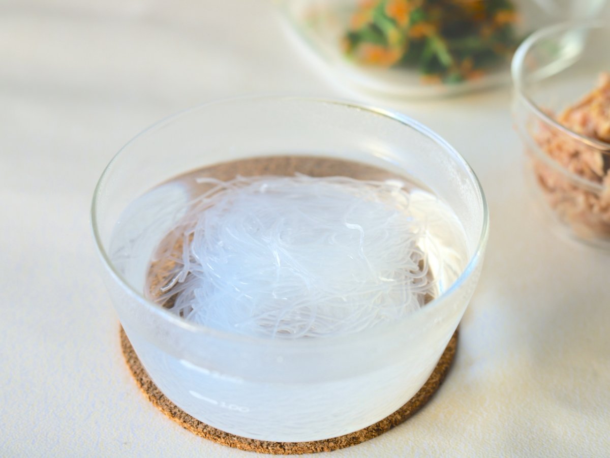 「和風ツナ春雨」レシピ