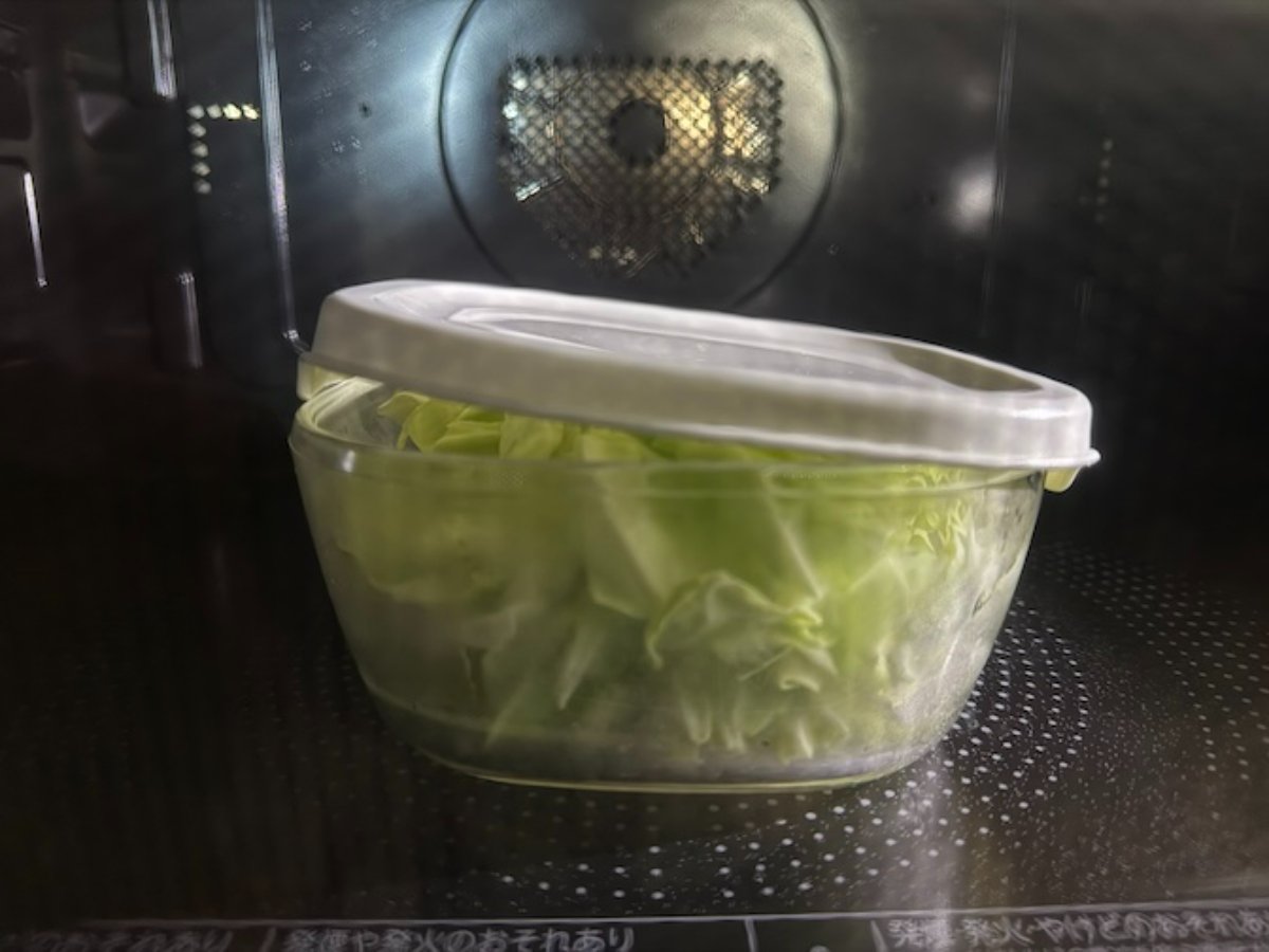 「春キャベツとワカメのナムル」レシピ