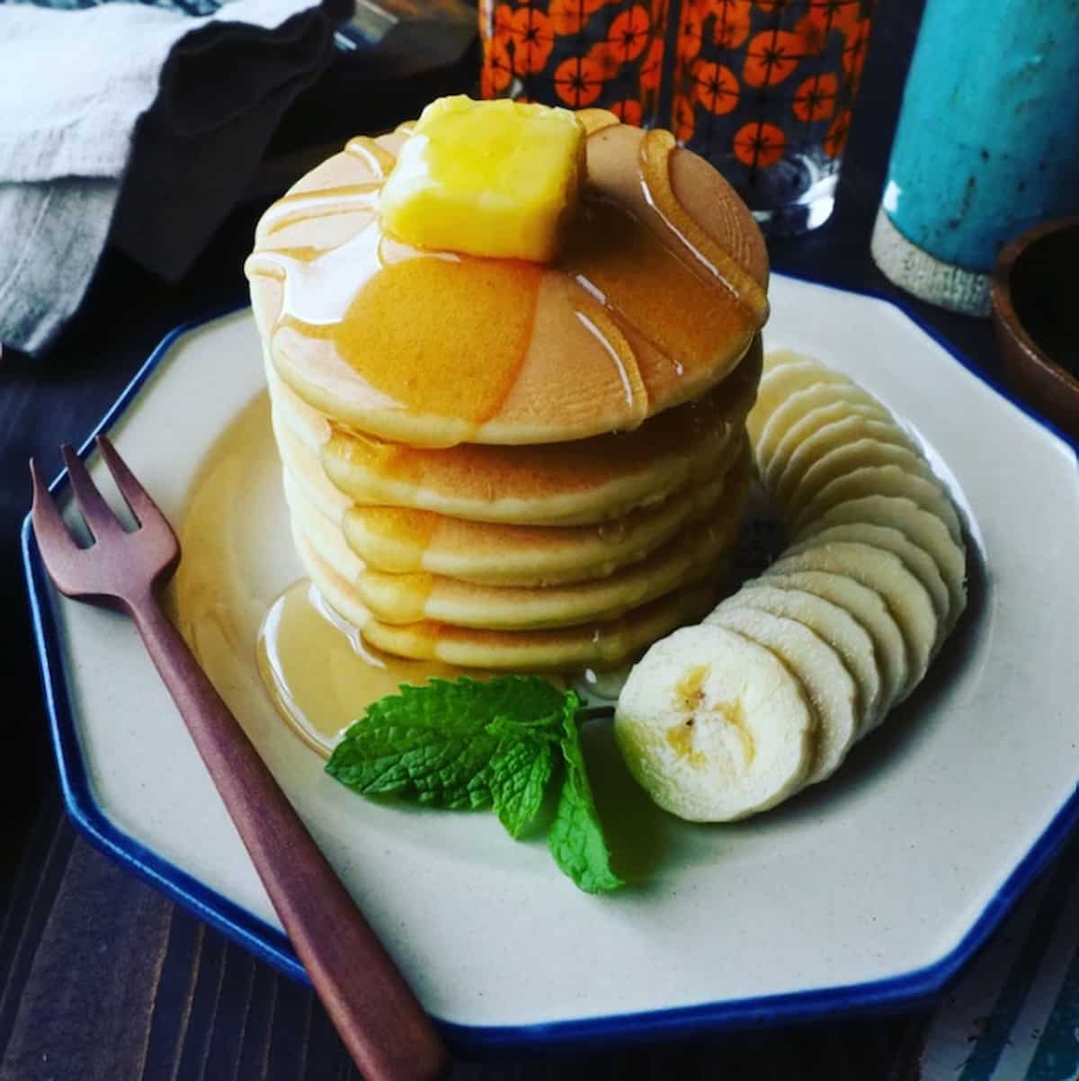 しゃなママさん 米粉のパンケーキ