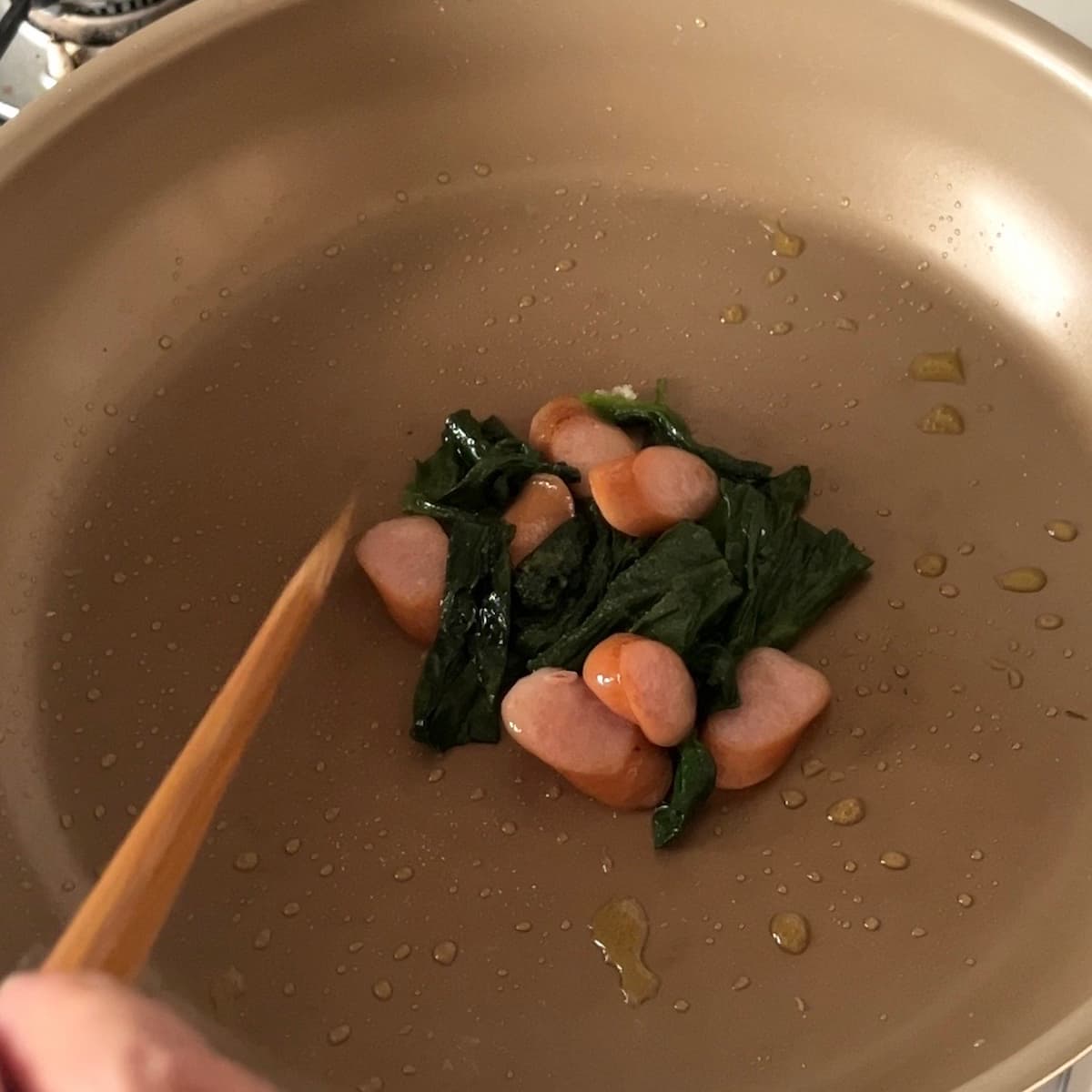 ほうれん草と卵のくり抜きトースト