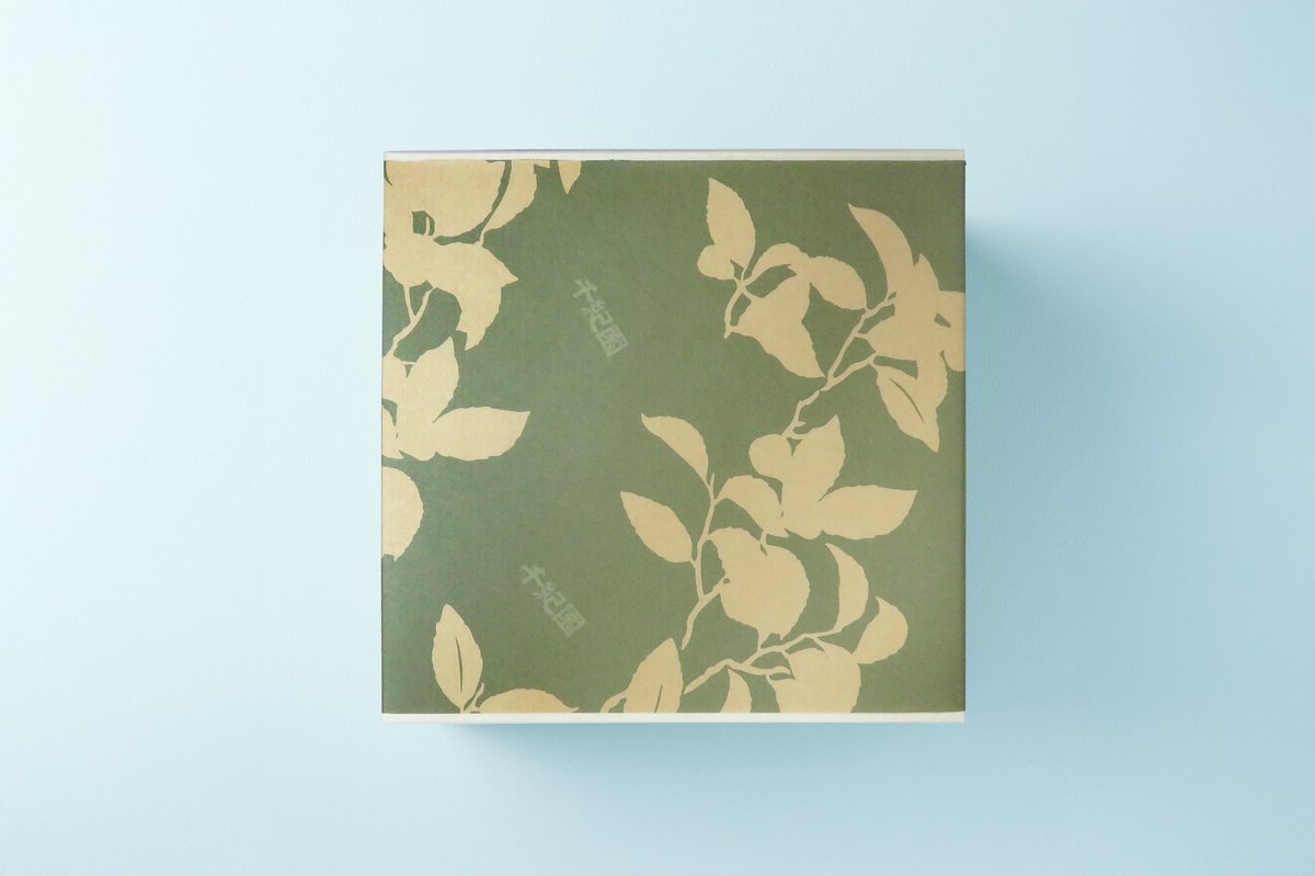 千紀園の宇治抹茶ゼリーの簡易包装