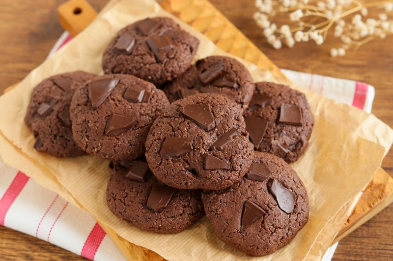 米粉のココアチョコチャンククッキー