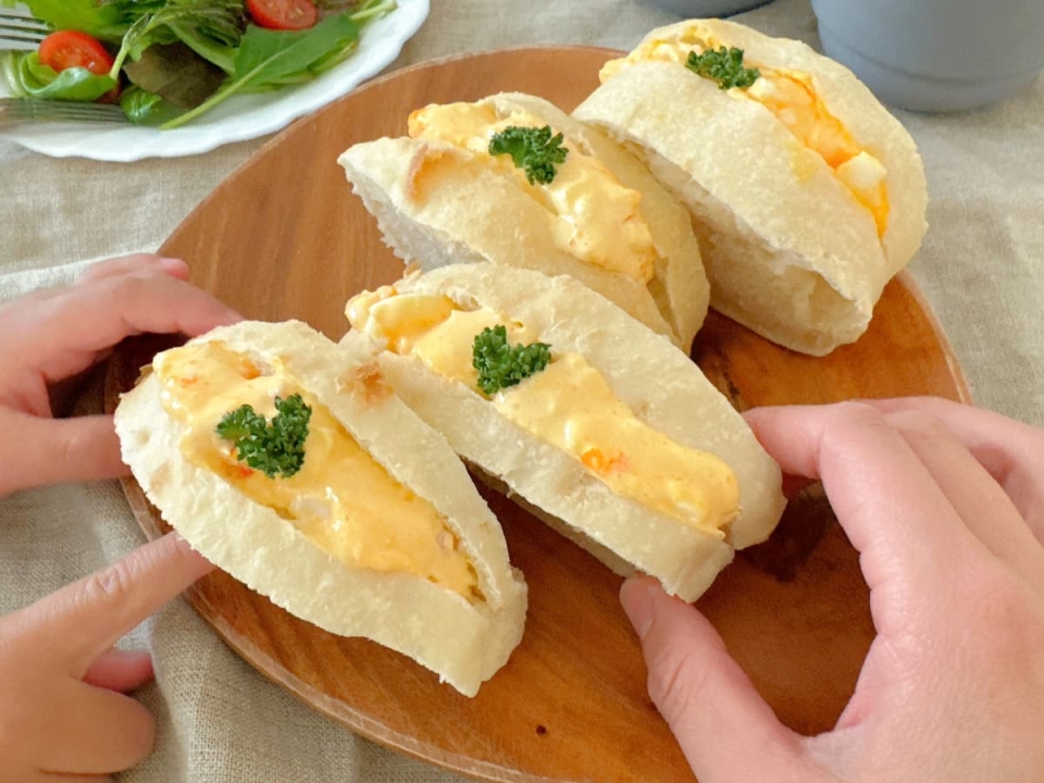 ポリ袋で完成！手もボウルも汚さない「卵サラダ」の簡単な作り方