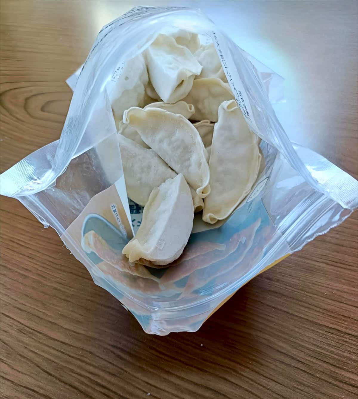 無印良品「国産野菜と豚肉の餃子」