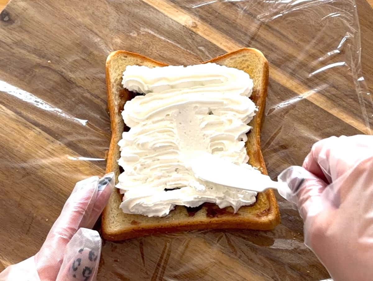 桜咲くトースト