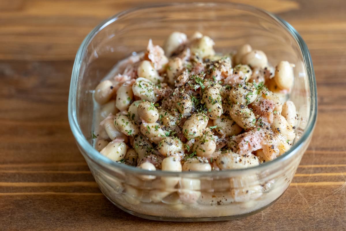 大豆とツナのマリネ