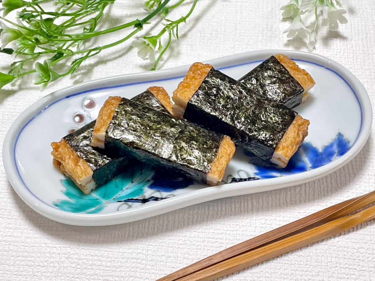 ひら天の海苔巻き
