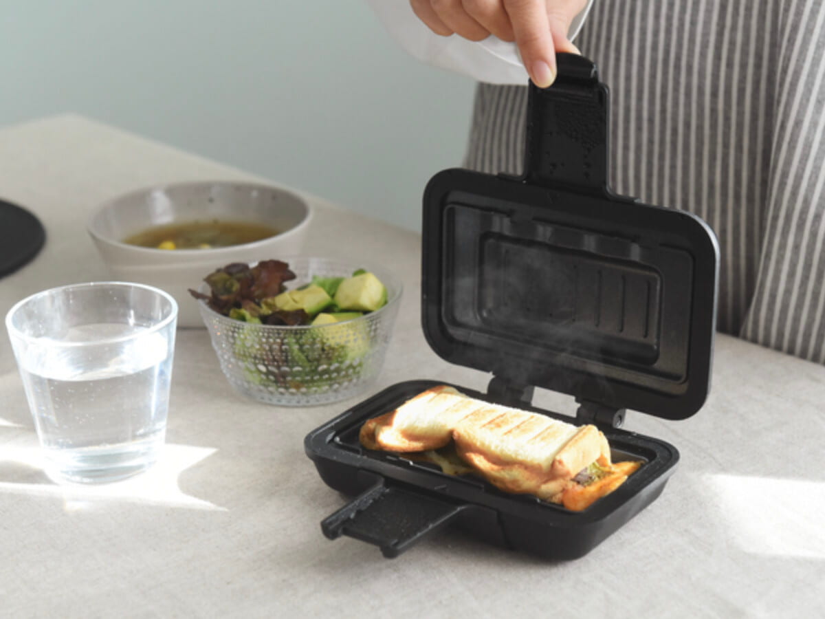 レンジで簡単 ホットサンドメーカー レンジグリル