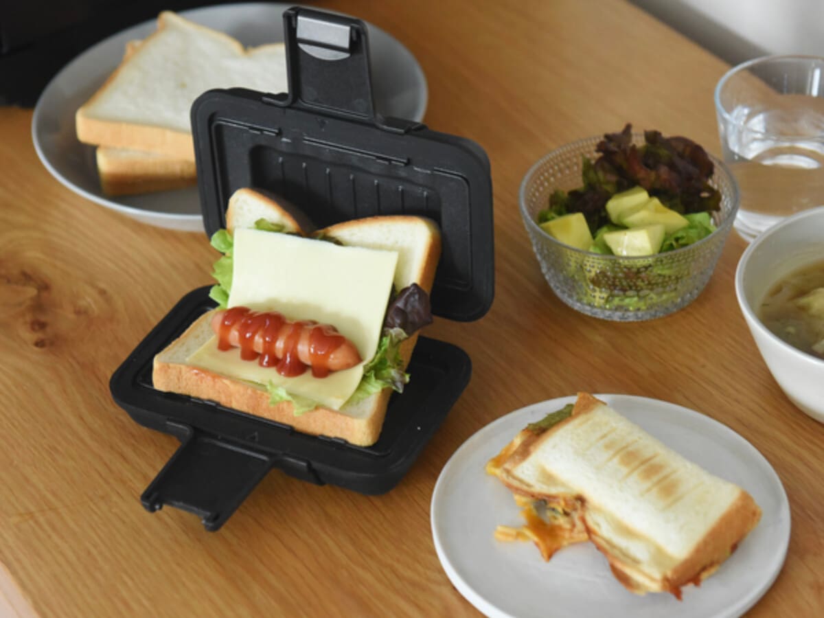 レンジで簡単 ホットサンドメーカー レンジグリル