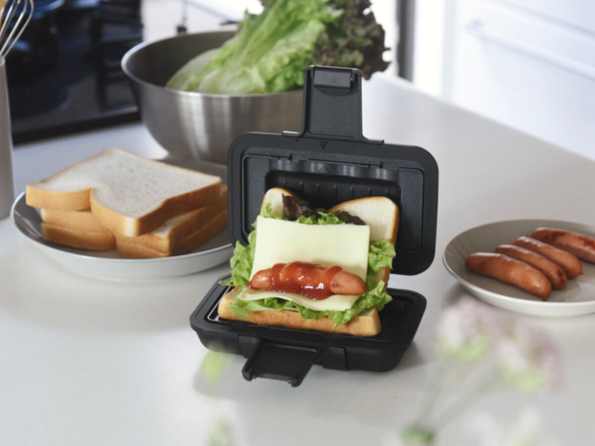 レンジで簡単 ホットサンドメーカー レンジグリル