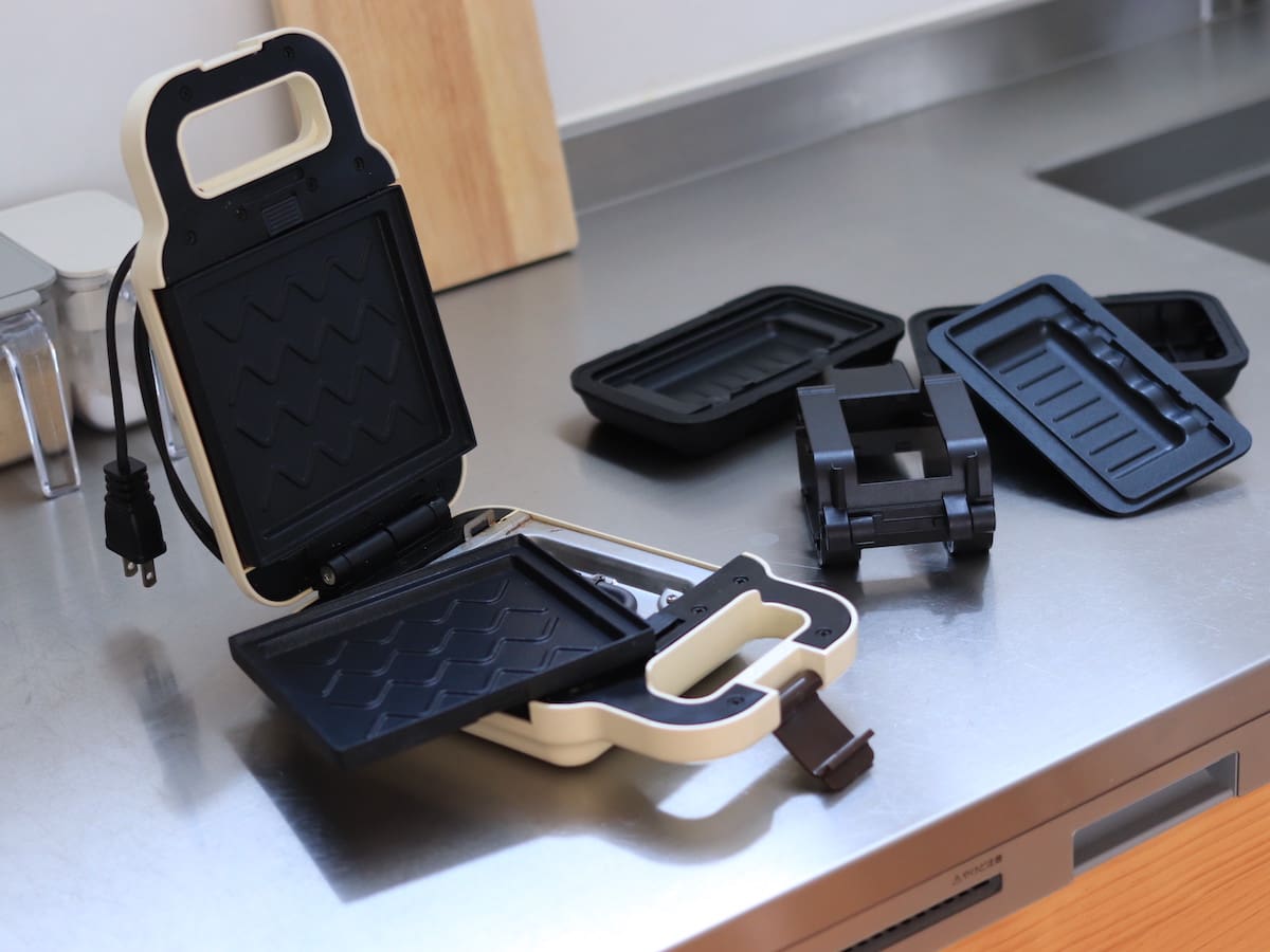 レンジで簡単 ホットサンドメーカー レンジグリル