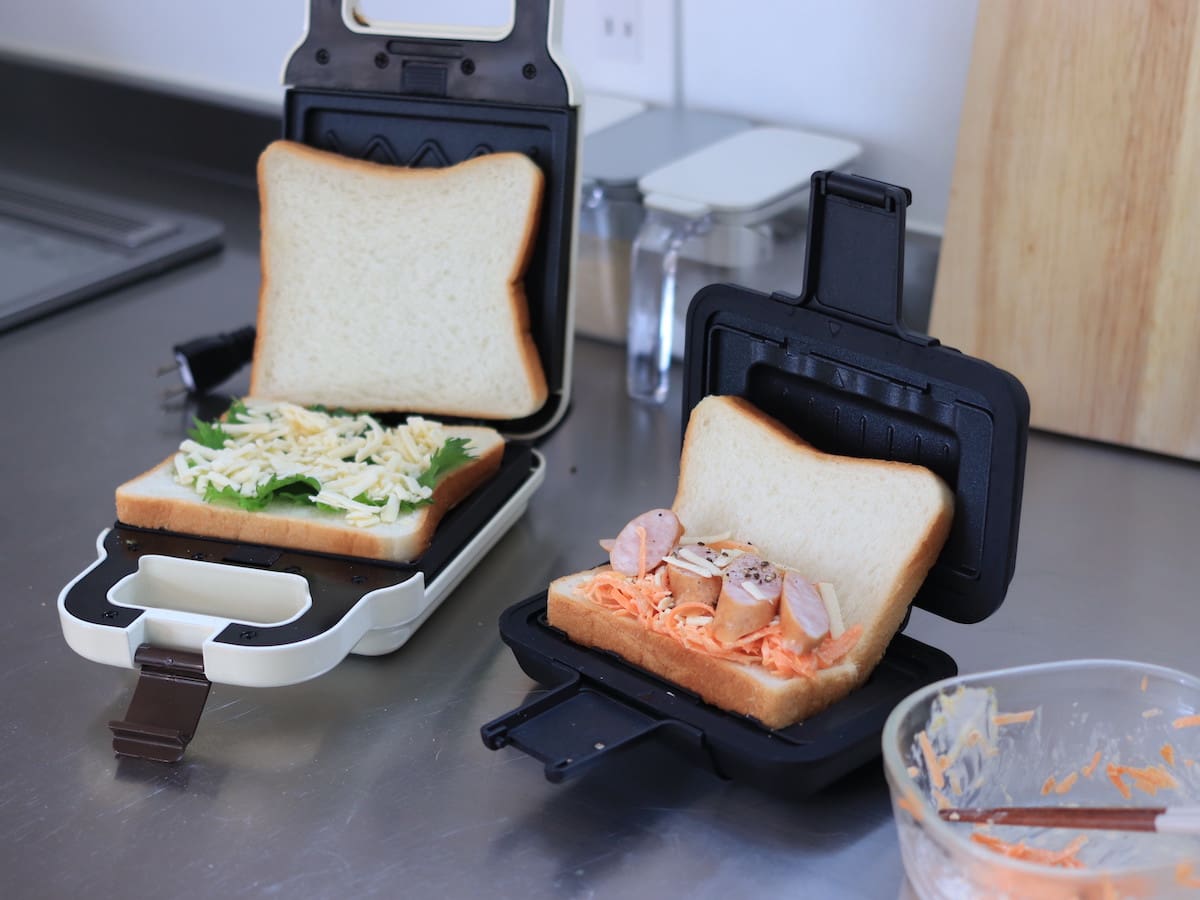 レンジで簡単 ホットサンドメーカー レンジグリル