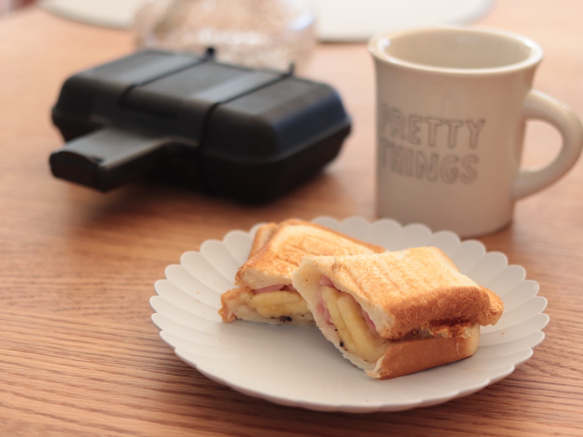 レンジで簡単 ホットサンドメーカー レンジグリル