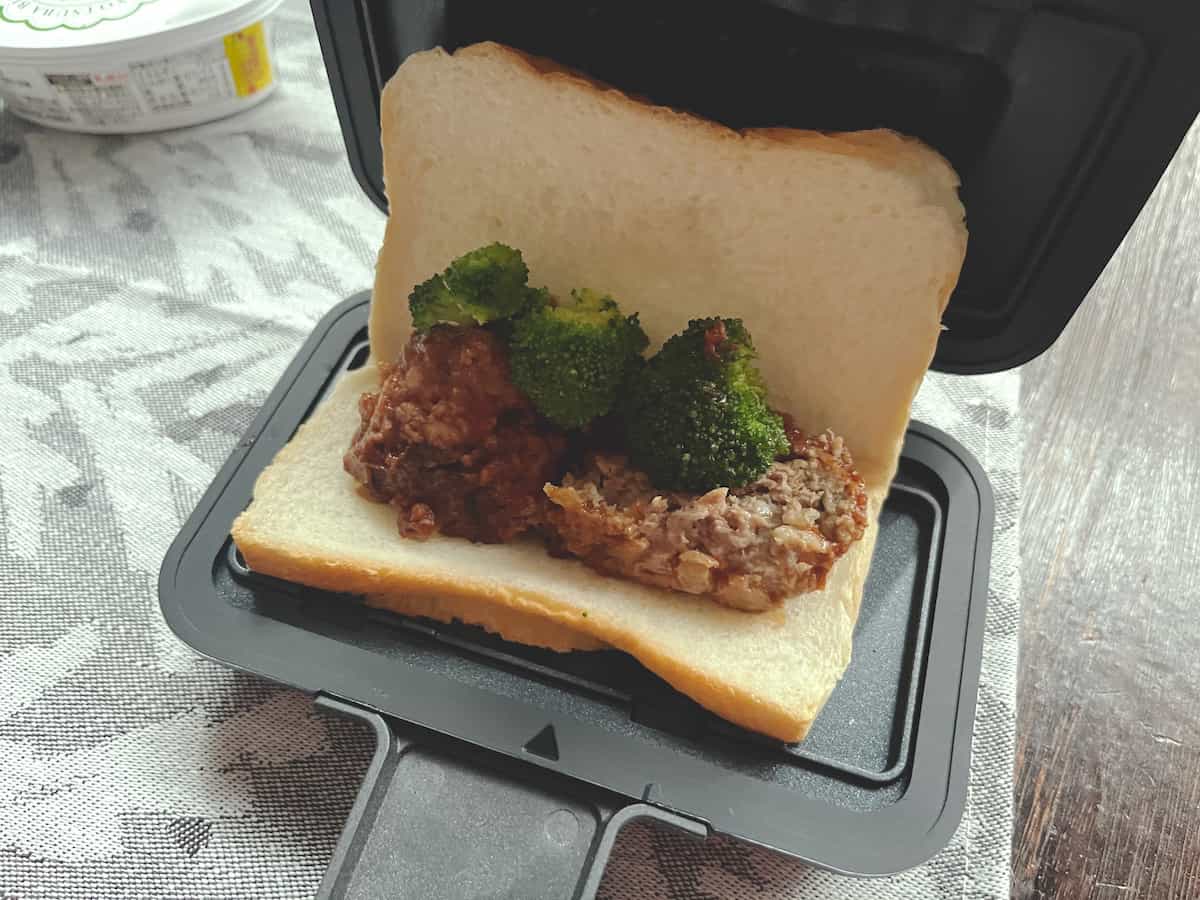 レンジで簡単 ホットサンドメーカー レンジグリル