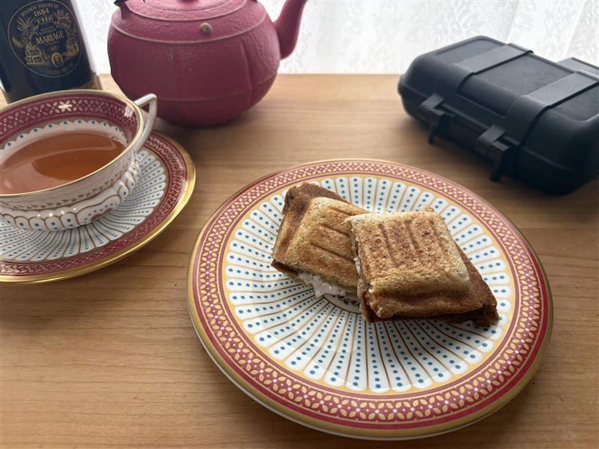 レンジで簡単 ホットサンドメーカー レンジグリル