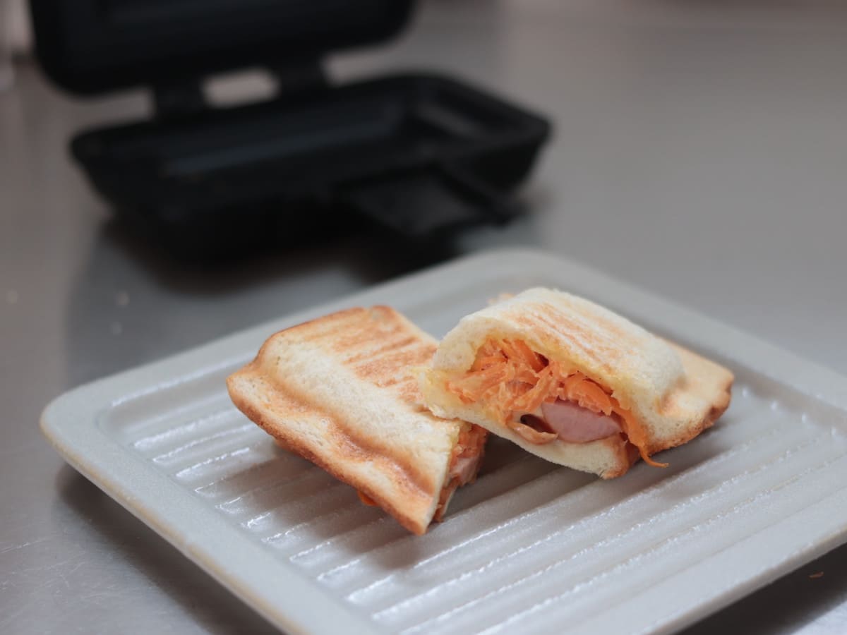 レンジで簡単 ホットサンドメーカー レンジグリル