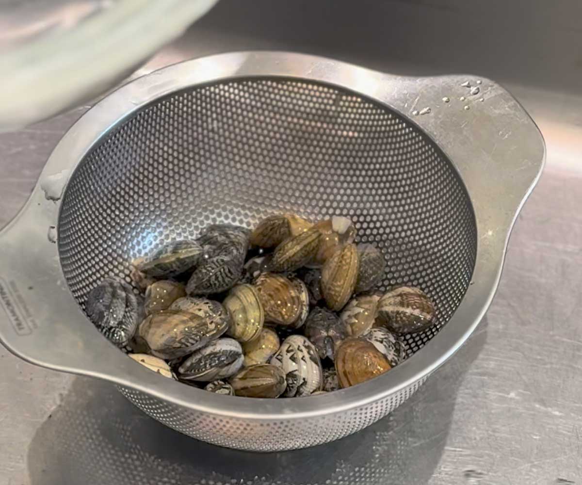 春野菜とあさりとしらすの和風パエリア