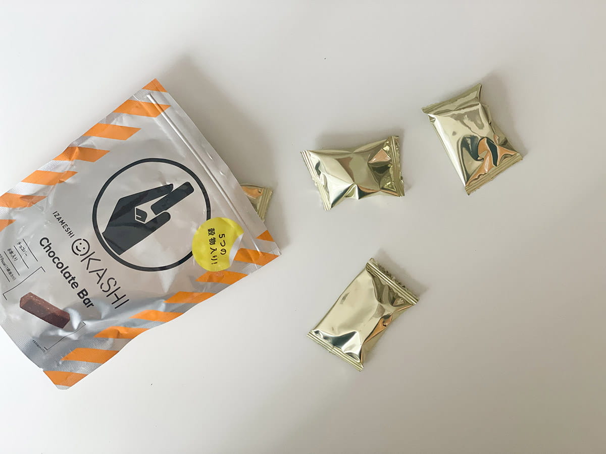 長期保存できる チョコバー／IZAMESHI イザメシ
