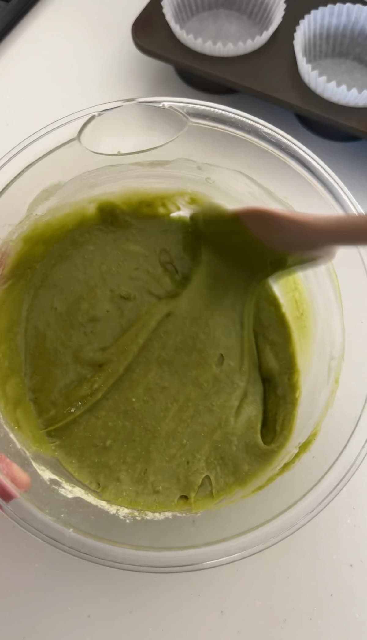 オレオ抹茶マフィン