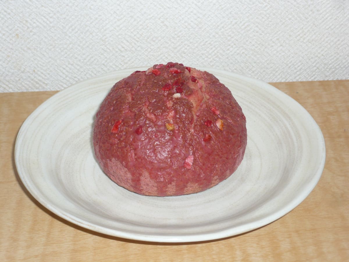 いちごのクッキーシュー2