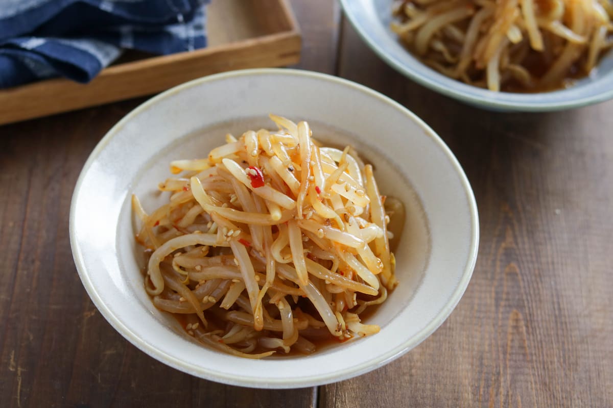 5分で完成！ラーメン屋さんみたいな「ピリ辛もやし」が簡単すぎる