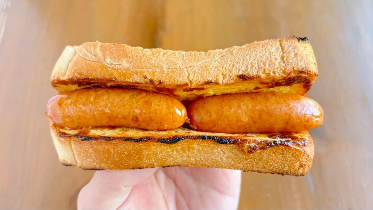 簡単ホットドッグ風