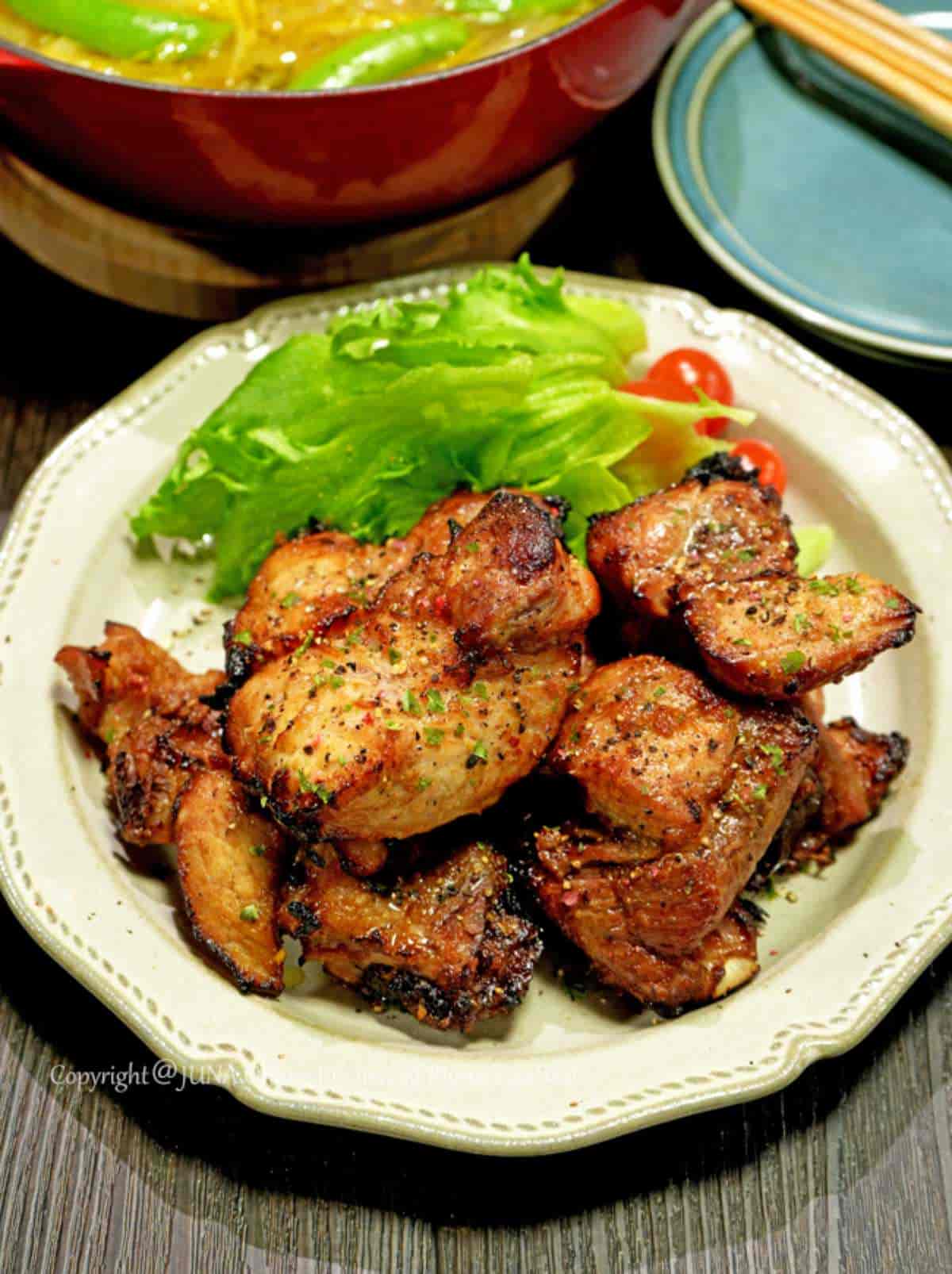 豚スペアリブのスパイシーオーブン焼き