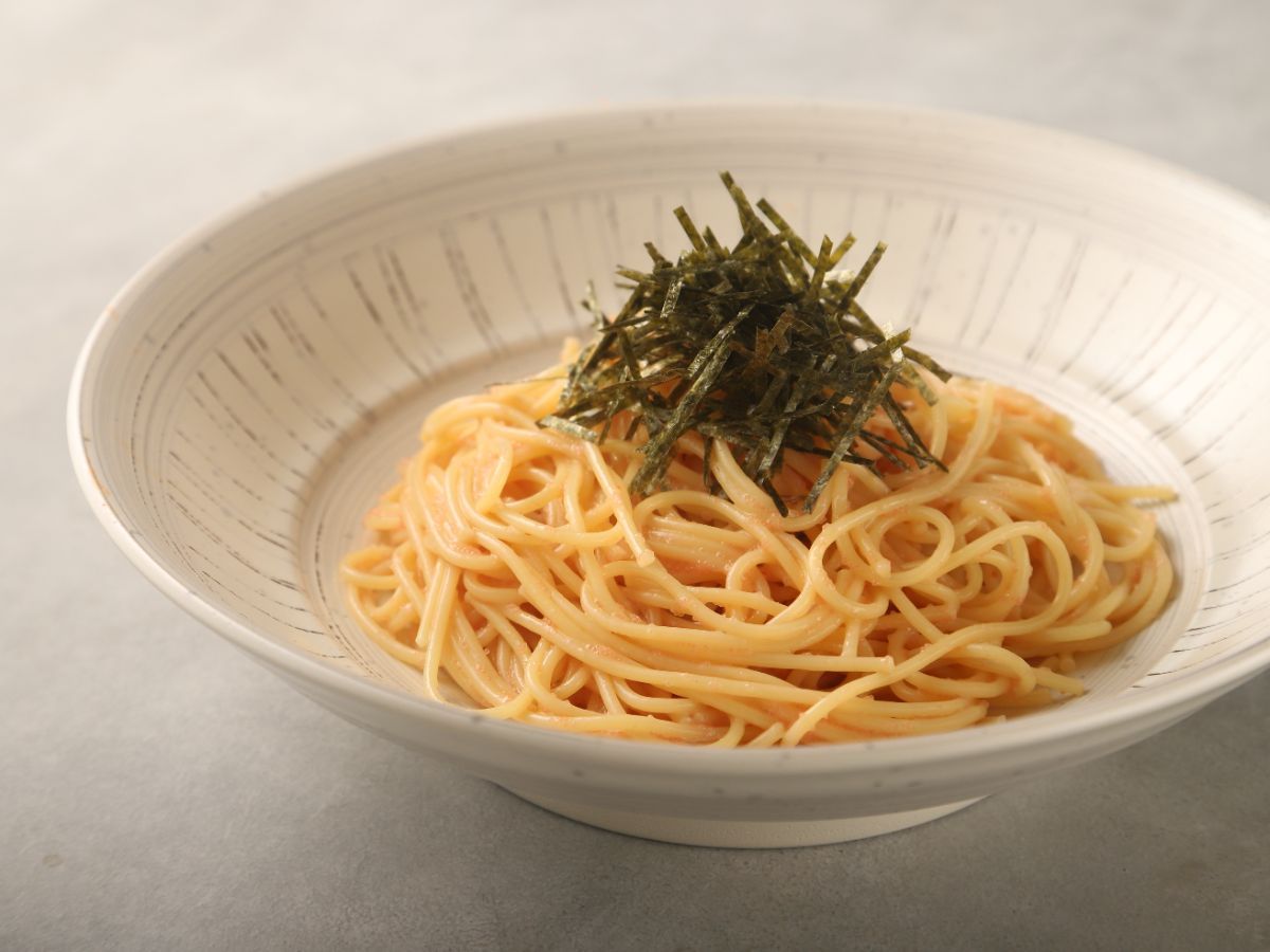 明太バターパスタ