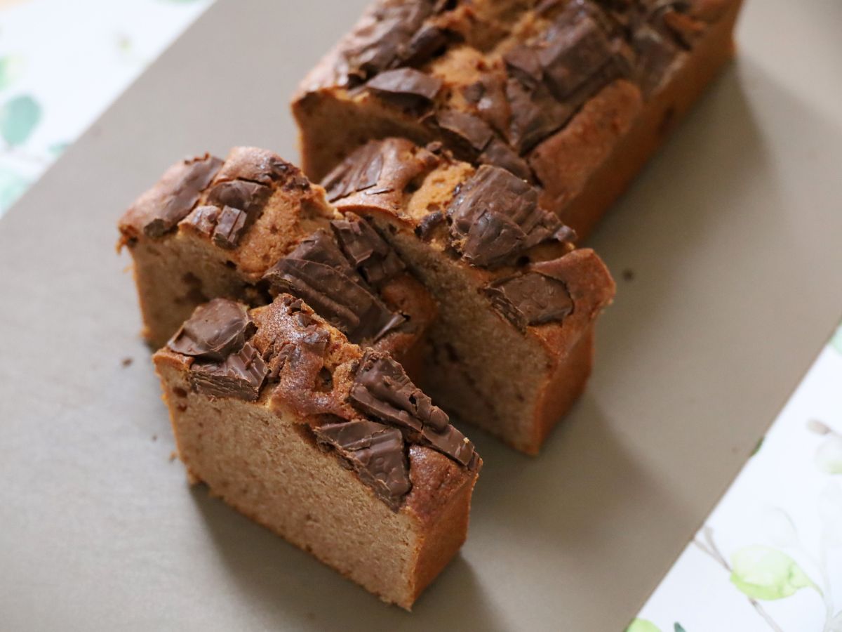 板チョコ2枚で簡単！濃厚「チョコレートパウンドケーキ」の作り方