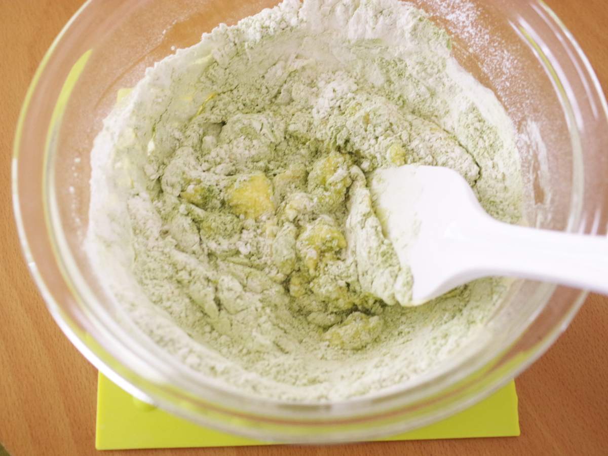 栗と抹茶とあずきのはちみつカップケーキ2