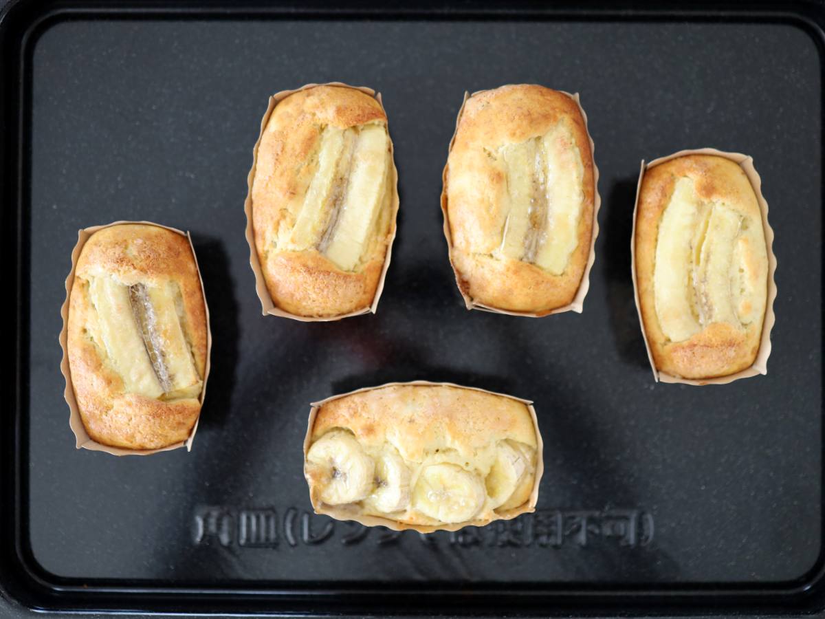 バナナ感たっぷり簡単ケーキレシピ6