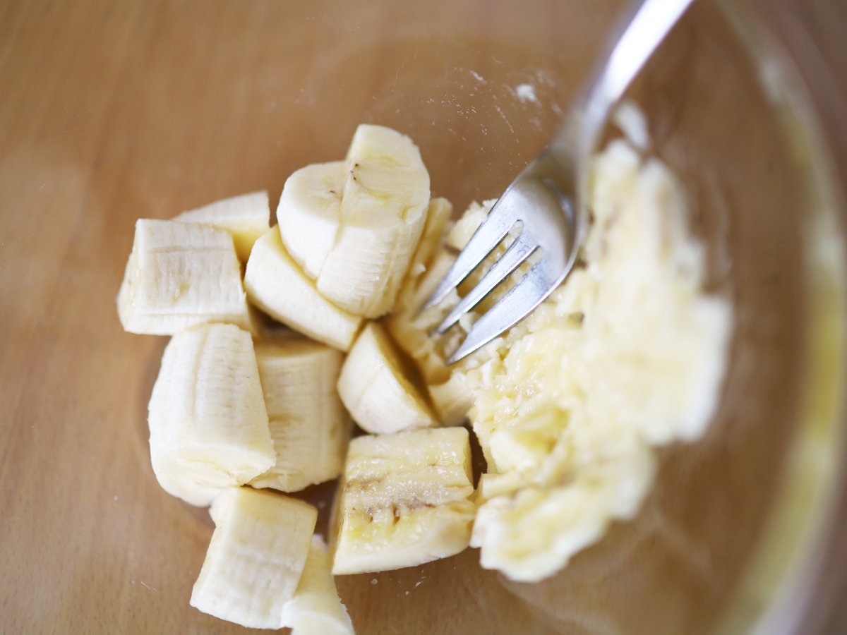 バナナ感たっぷり簡単ケーキ01