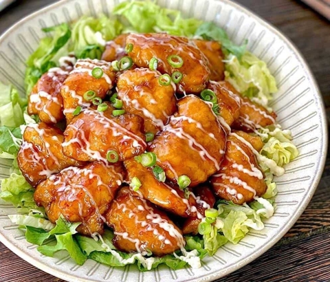 甘酢だれが最高！ご飯かすすむ「鶏肉おかず」