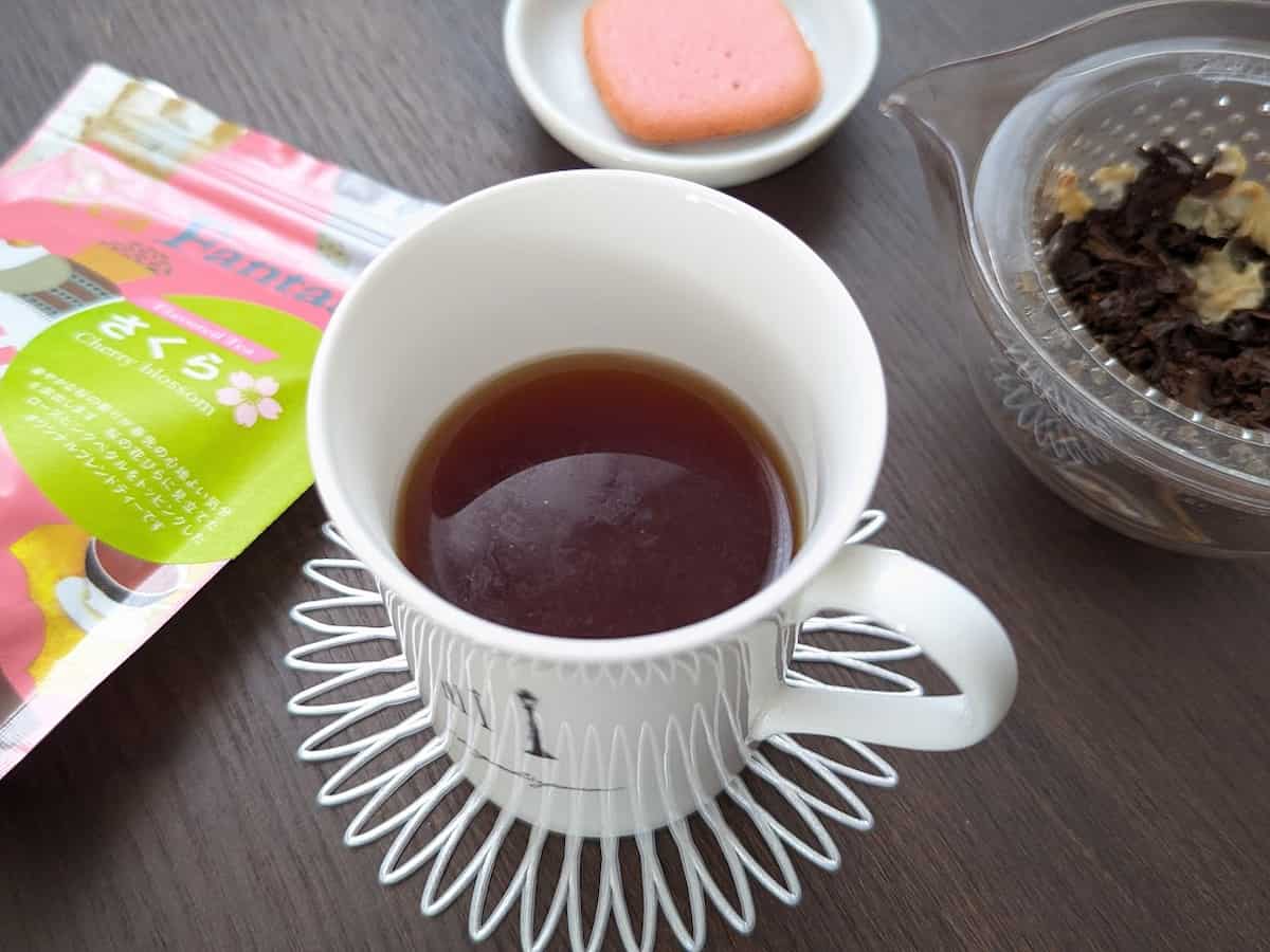 “桜”の香りに癒される♪カルディの春限定「さくら紅茶」でおうちカフェタイムを格上げ