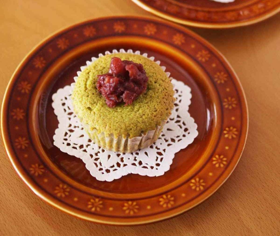 春に食べたい♪「栗とあずきの抹茶ケーキ」の簡単レシピ