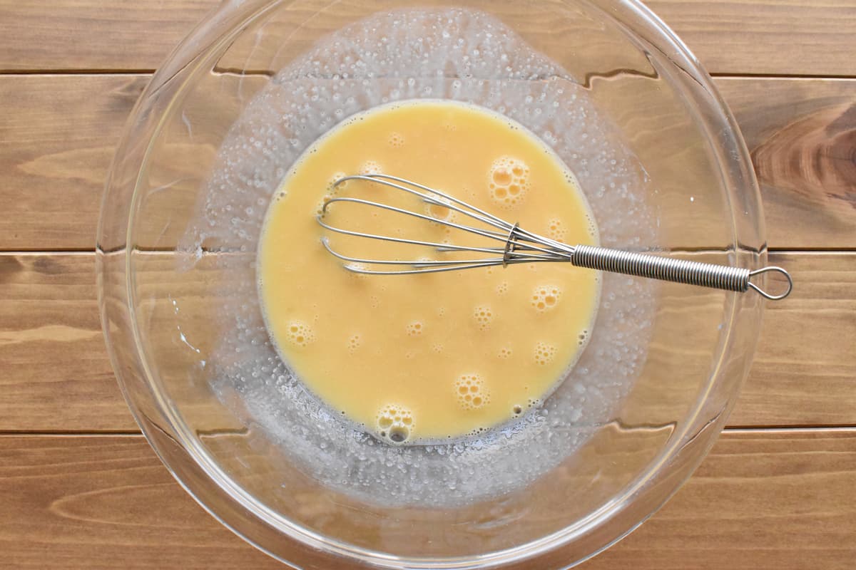 レンジシフォンケーキ