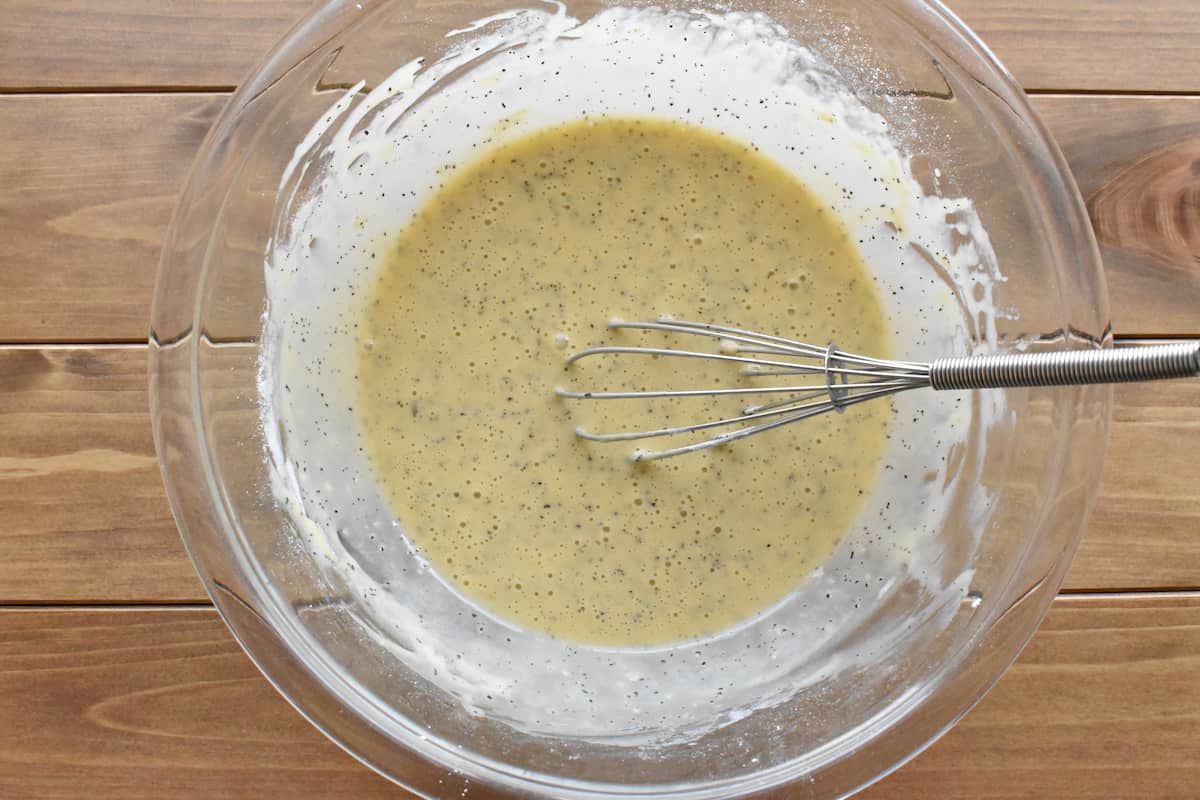 レンジシフォンケーキ