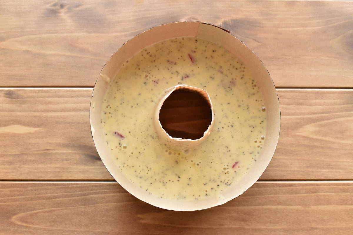 レンジシフォンケーキ