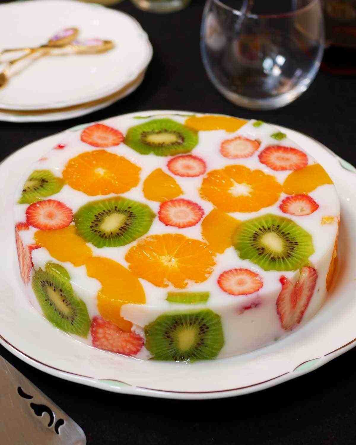 フルーツミルク寒天サムネイル