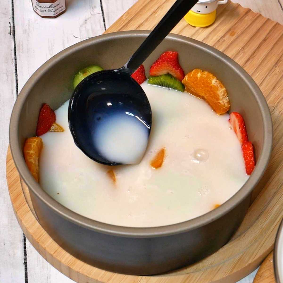 フルーツミルク寒天手順05