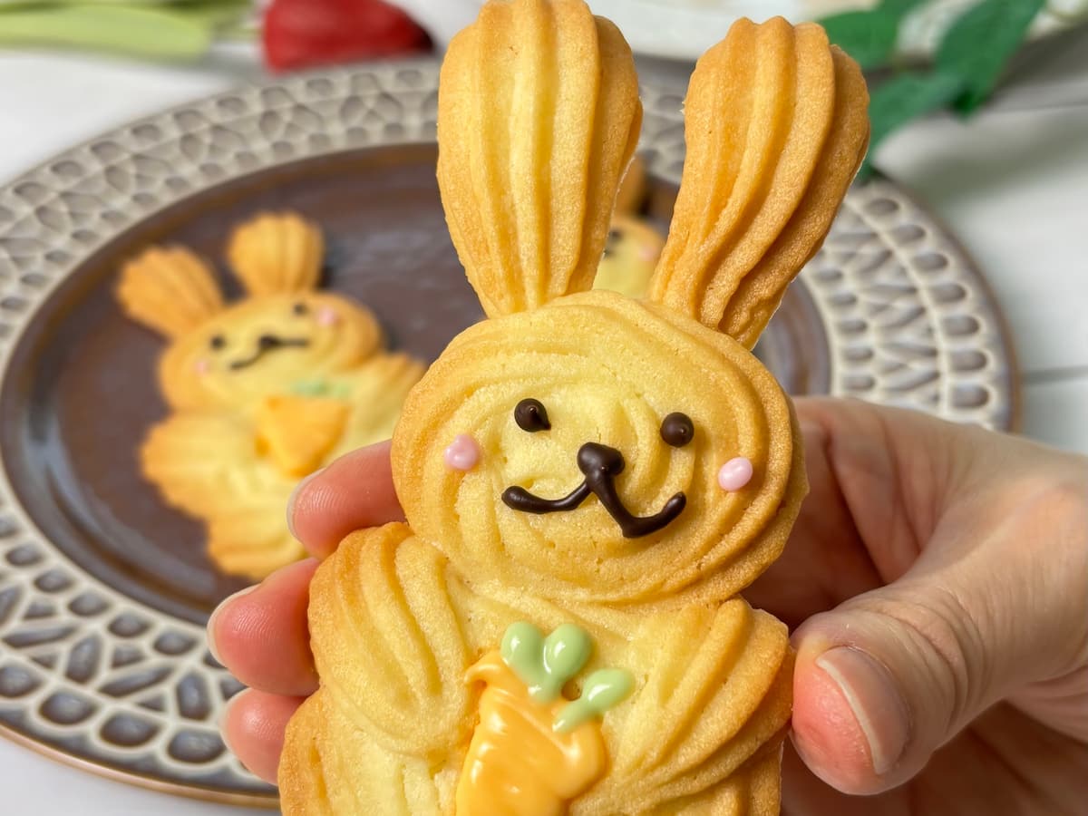 かわいすぎて食べられない！「イースターバニークッキー」の作り方