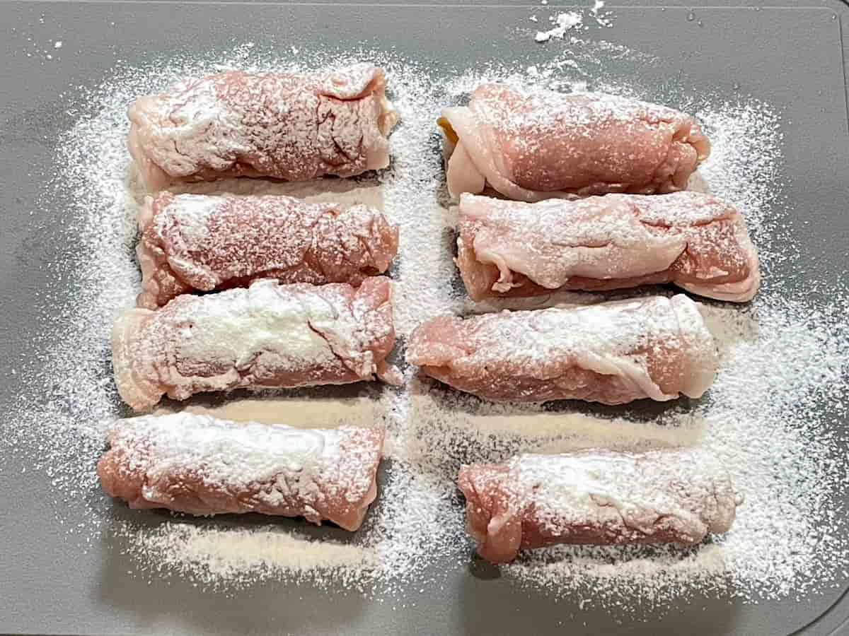 ウインナーの豚肉巻き