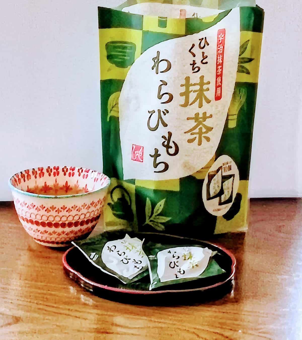 カルディ「ひとくち抹茶わらびもち」